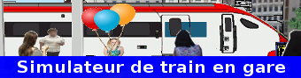 Le jeu de simulation de train